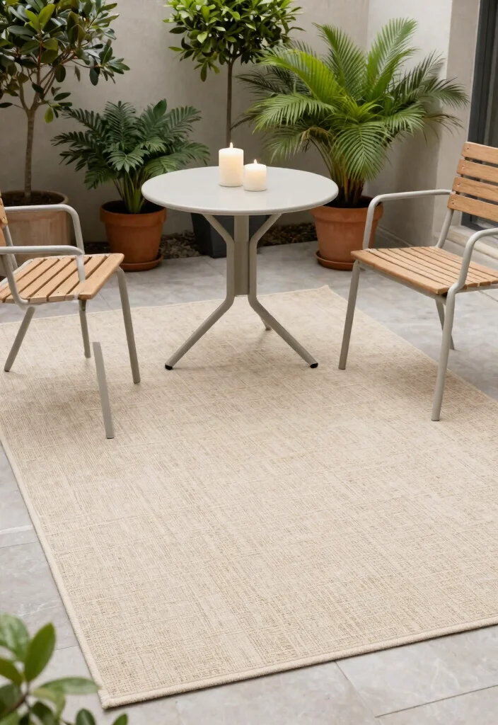 10 Best Rugs for Patio Decor That Wont Fade in the Sun 3. Classic Neutral Tones 0