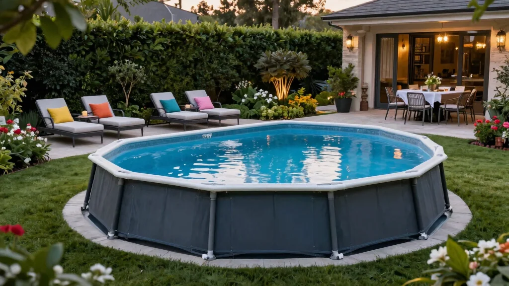 10 Luxury Above Ground Fiberglass Pool Ideas You Will Love