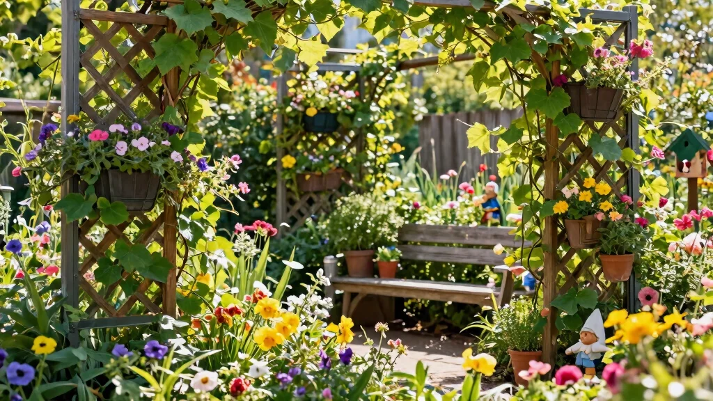 11 Beautiful Outdoor Lattice Planter Ideas for Climbing Vines