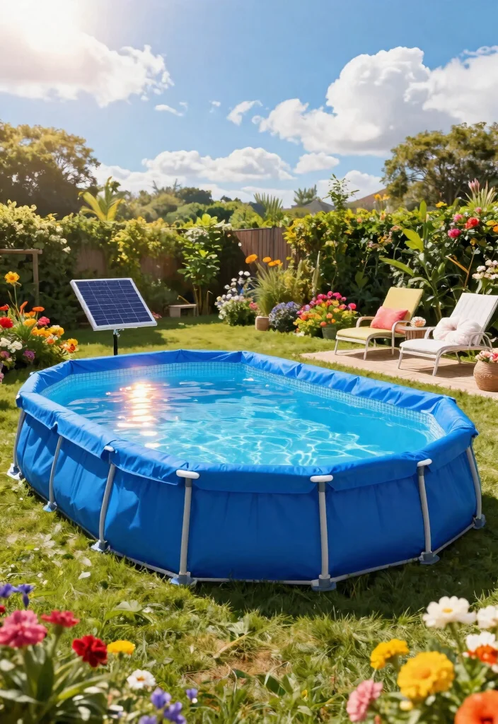 11 Best Above Ground Pool Heating Ideas to Extend Summer 1. Solar Pool Covers 0