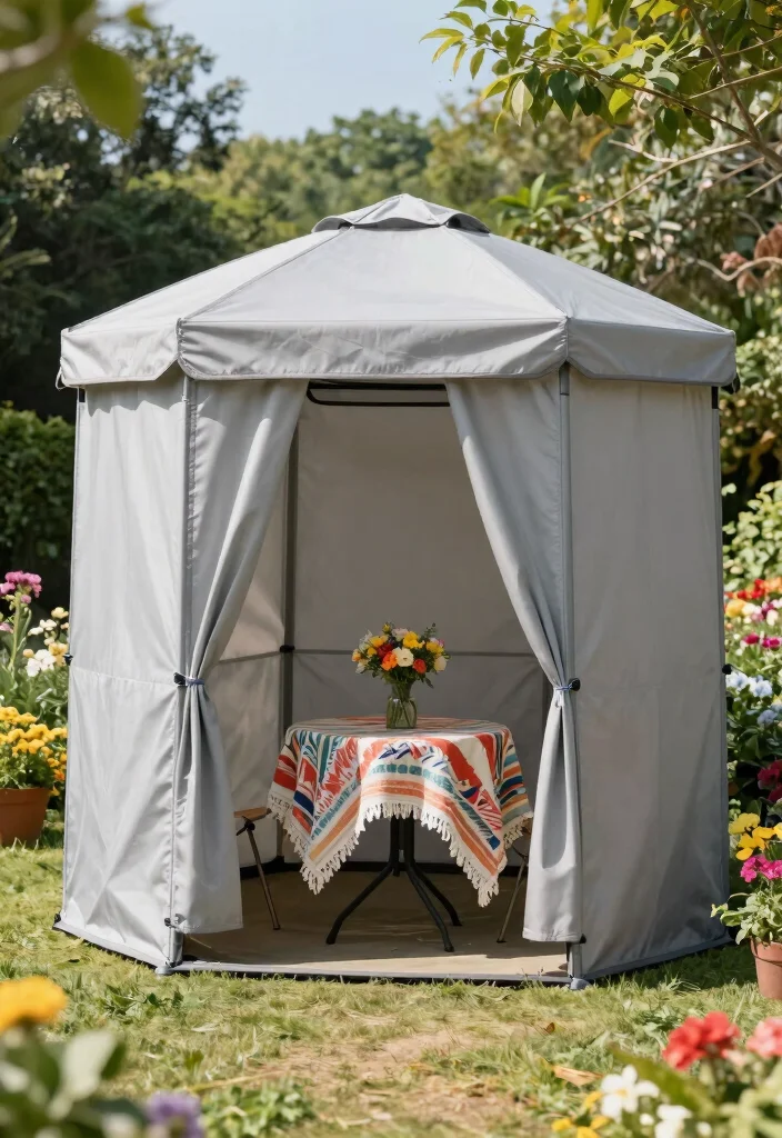 11 Easy Pop Up Gazebo Ideas for Instant Backyard Shade 7 11 Easy Pop Up Gazebo Ideas for Instant Backyard Shade 7. Pop Up Gazebos with Side Walls 0