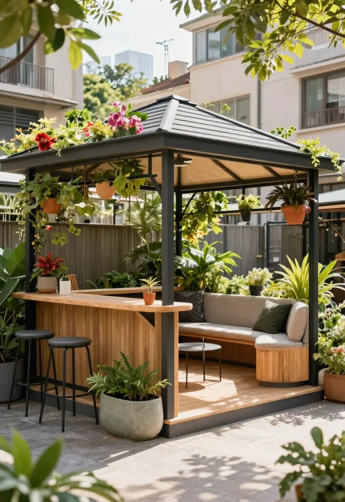 11 Easy Pop Up Gazebo Ideas for Instant Backyard Shade 9 11 Easy Pop Up Gazebo Ideas for Instant Backyard Shade 9. Customizable Modular Gazebos 0