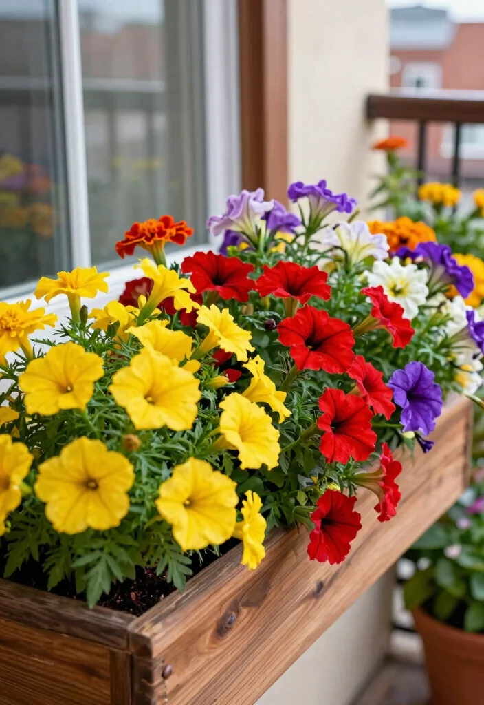 11 Lush East Facing Window Box Ideas Morning Sun Plants 1. Colorful Annuals 0