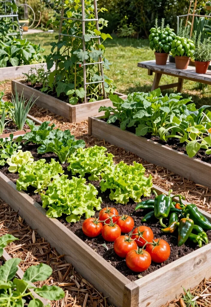 11 Lush Landscaping Ideas After Above Ground Pool Removal 4. Install a Raised Vegetable Garden 0