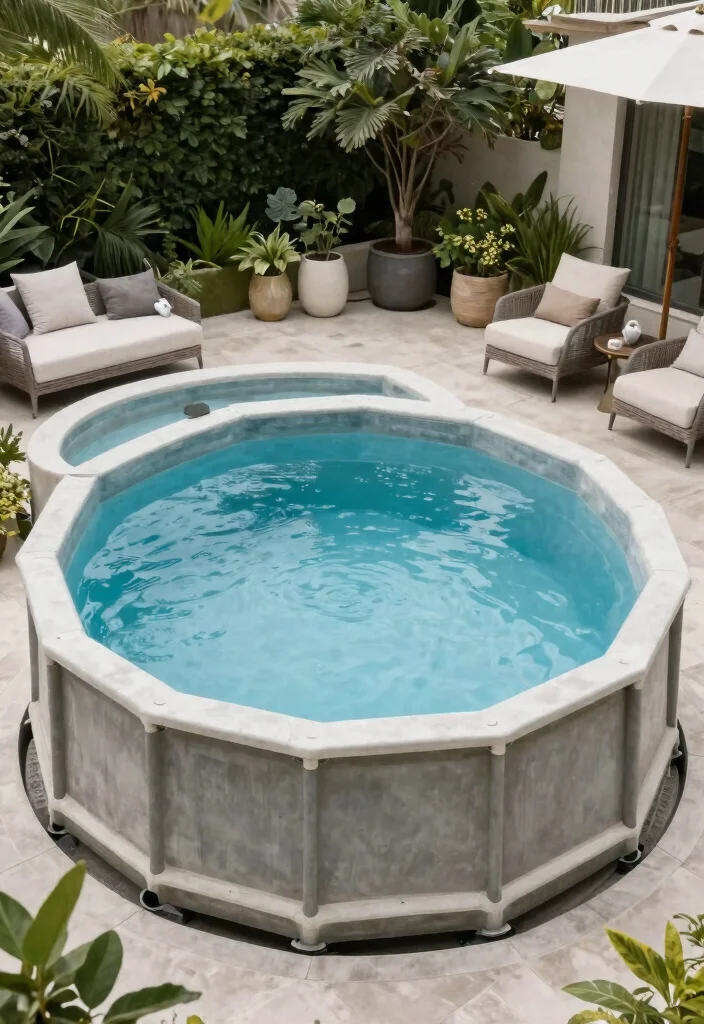 11 Modern Above Ground Concrete Pool Ideas Built to Last Conclusion 0