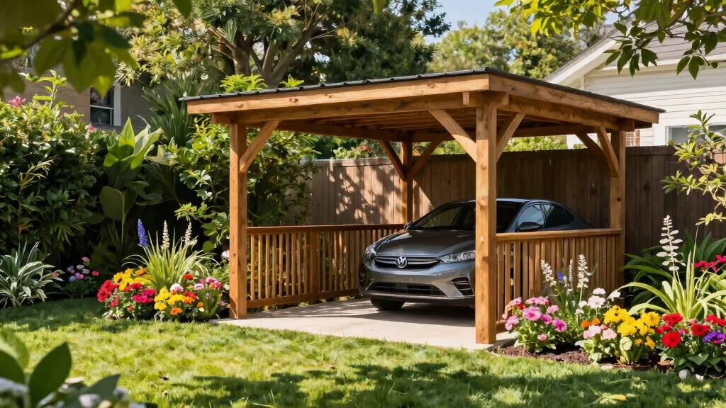 11 Practical Gazebo Carport Ideas to Protect Your Vehicle