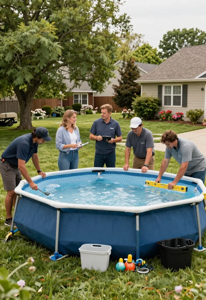 11 Smart Above Ground Pool Leveling Ideas Easy DIY Fix 11. Invest in Professional Help 0