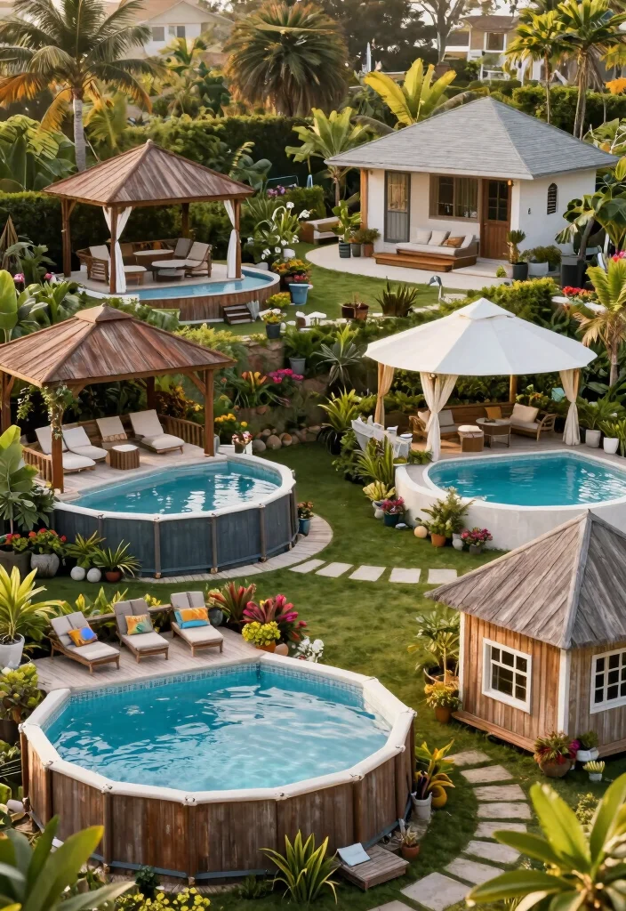 11 Stunning Above Ground Pool Deck Ideas with Gazebo Conclusion 0