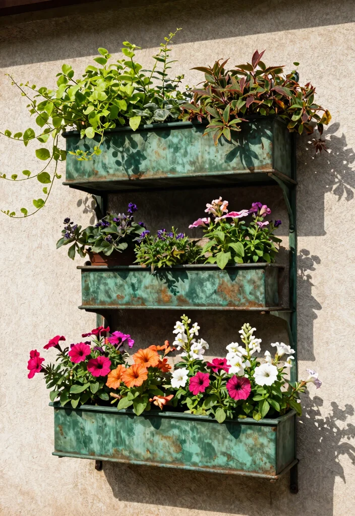 11 Timeless Iron Window Box Ideas for Classic Architecture 10. Layered Iron Boxes 0