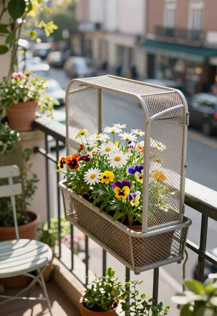 11 Timeless Iron Window Box Ideas for Classic Architecture 6. Delicate Iron Mesh Designs 0