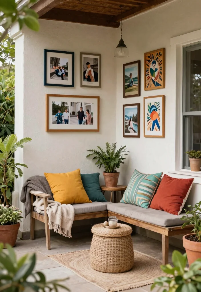 11 Trendy Coffee Shop Patio Design Ideas for Your Backyard 10. Personalized Decor 0