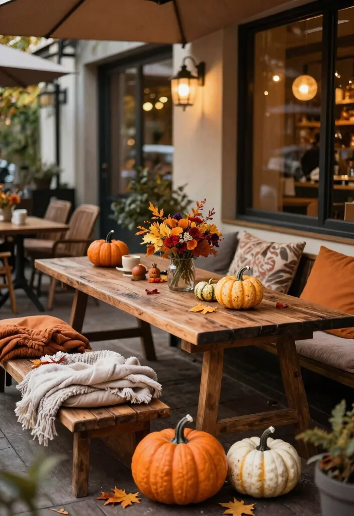11 Trendy Coffee Shop Patio Design Ideas for Your Backyard 11. Seasonal Decor Changes 0