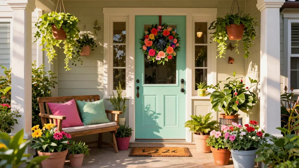 11 Welcoming Patio Door Decor Inspiration for Entryways