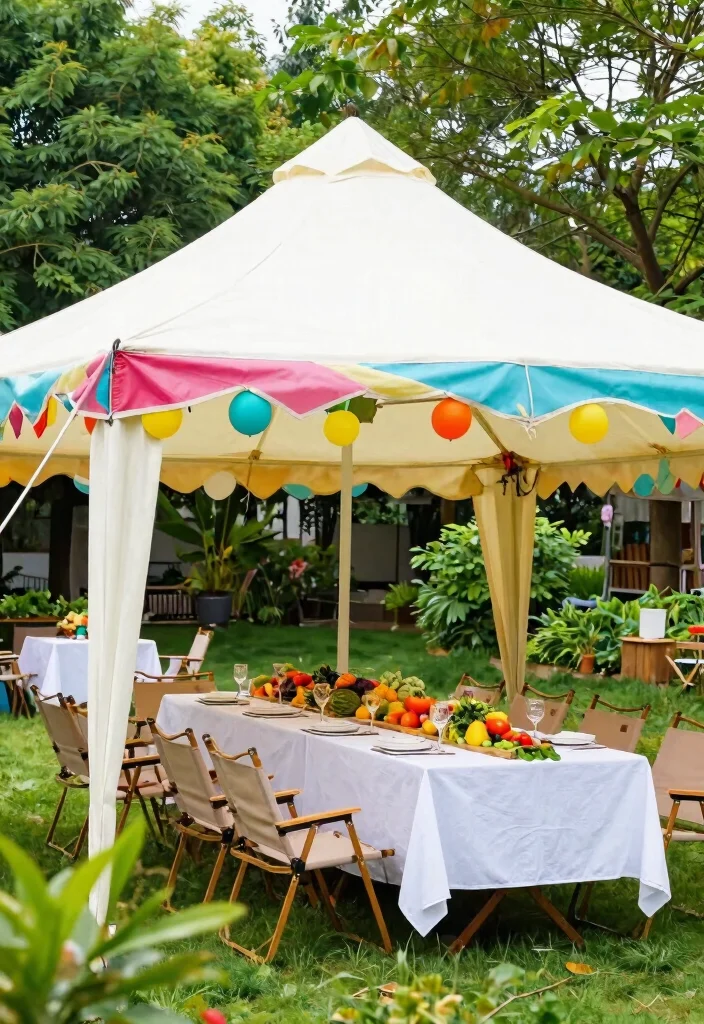 13 Best Outdoor Kitchen Canopy Ideas for Rain or Shine 10 13 Best Outdoor Kitchen Canopy Ideas for Rain or Shine 10. Canopy Tents Temporary Solutions 0