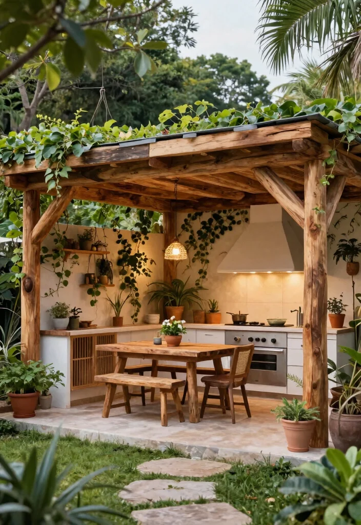 13 Best Outdoor Kitchen Canopy Ideas for Rain or Shine 13 13 Best Outdoor Kitchen Canopy Ideas for Rain or Shine 13. Sustainable Shade Structures Future forward Design 0