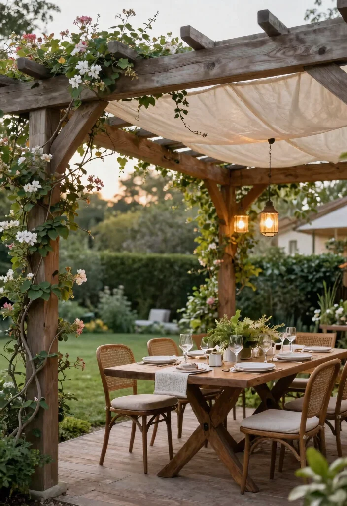 13 Best Outdoor Kitchen Canopy Ideas for Rain or Shine 4 13 Best Outdoor Kitchen Canopy Ideas for Rain or Shine 4. Pergolas with Canopy A Classic Touch 0