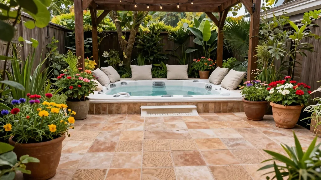 13 Best Spa Tub Flooring Ideas for Safety and Style