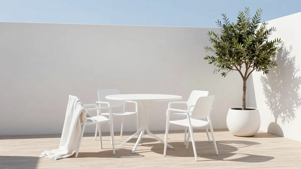 13 Clean White Patio Decor Ideas [Minimalist Oasis]