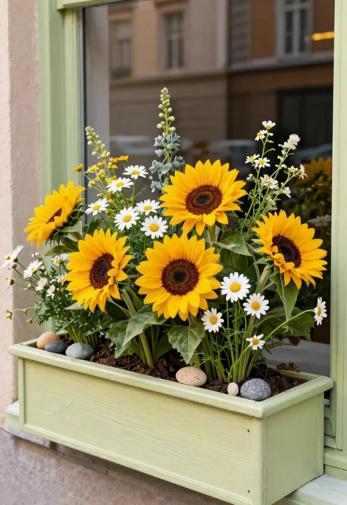 13 Clever Window Box Ideas for Small Windows Scale Tips 11. Colorful Bouquets with a Personal Touch 0