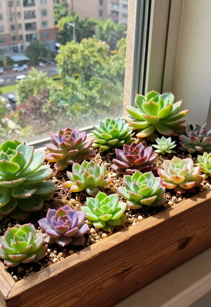 13 Clever Window Box Ideas for Small Windows Scale Tips 4. Succulent Paradise for Low Maintenance Beauty 0