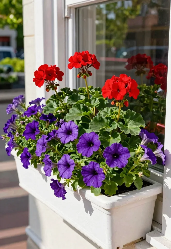 13 Clever Window Box Ideas for Small Windows Scale Tips 7. Colorful Annuals for a Pop of Color 0