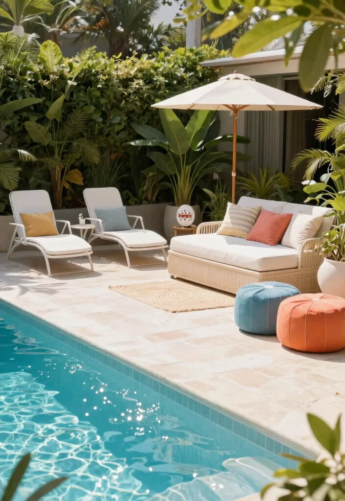 13 Cozy Above Ground Pool Seating Ideas for the Deck 14 13 Cozy Above Ground Pool Seating Ideas for the Deck Conclusion 0