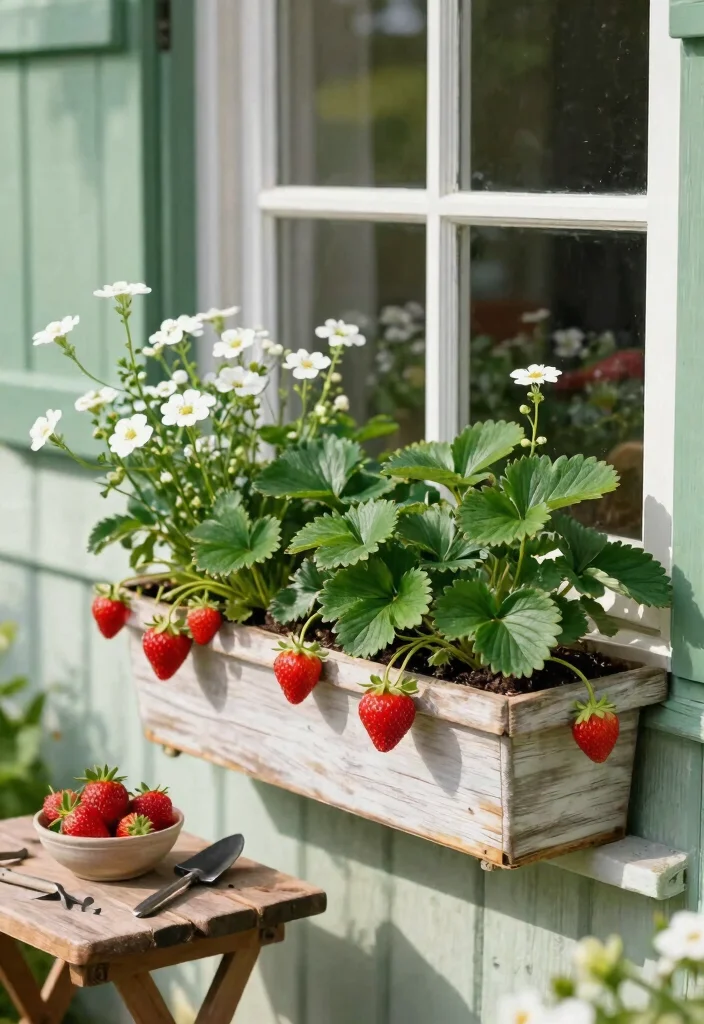 13 Cozy Bungalow Window Box Ideas for Craftsman Homes 2 13 Cozy Bungalow Window Box Ideas for Craftsman Homes 2. Strawberry Sensation Sweet Treats at Your Fingertips 0