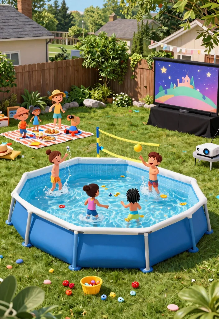 13 Fun Temporary Above Ground Pool Ideas for Summer 4 13 Fun Temporary Above Ground Pool Ideas for Summer 4. Family Friendly Activities 0