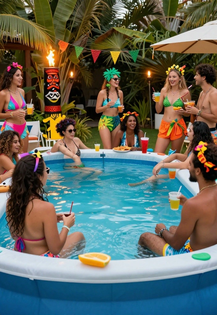 13 Fun Temporary Above Ground Pool Ideas for Summer 6 13 Fun Temporary Above Ground Pool Ideas for Summer 6. Fun Themed Pool Parties 0