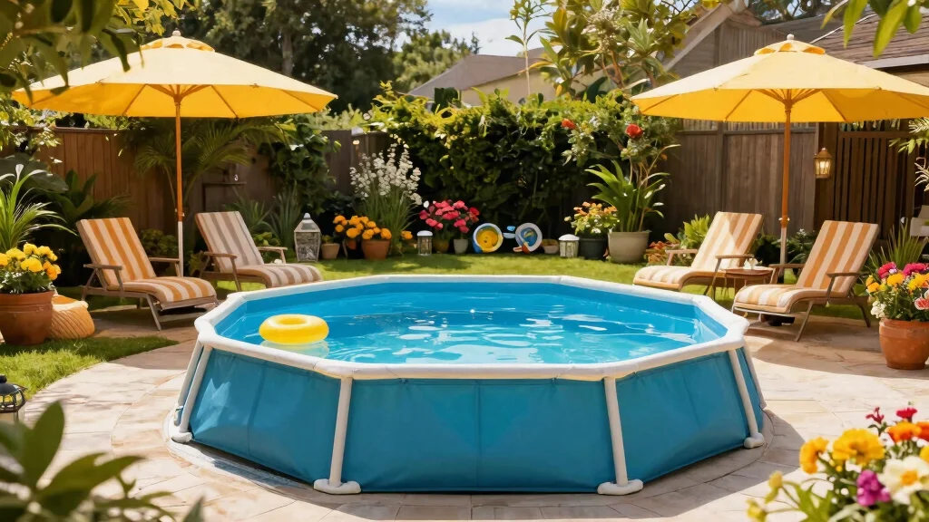 13 Fun Temporary Above Ground Pool Ideas for Summer