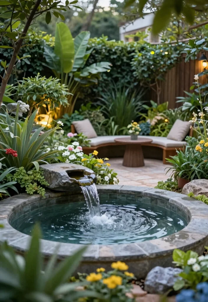 13 Genius Awning Privacy Ideas to Hide from Neighbors 13. Install a Water Feature 0
