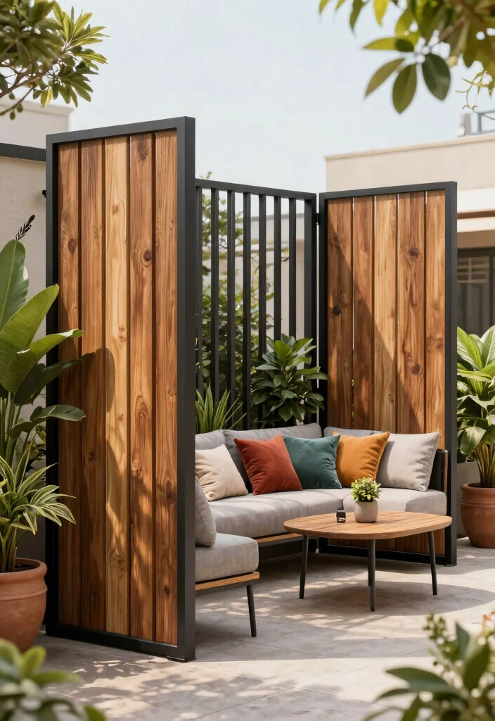 13 Genius Awning Privacy Ideas to Hide from Neighbors 3. Outdoor Privacy Screens 0