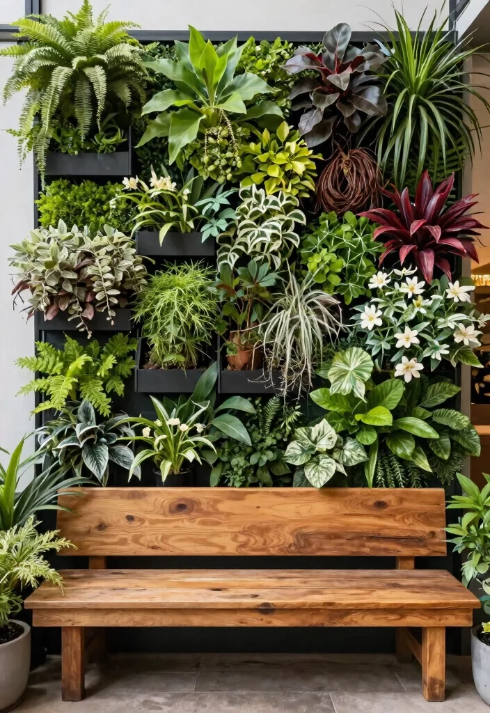 13 Natural Eco Friendly Patio Decor Inspiration 10. Living Walls 0