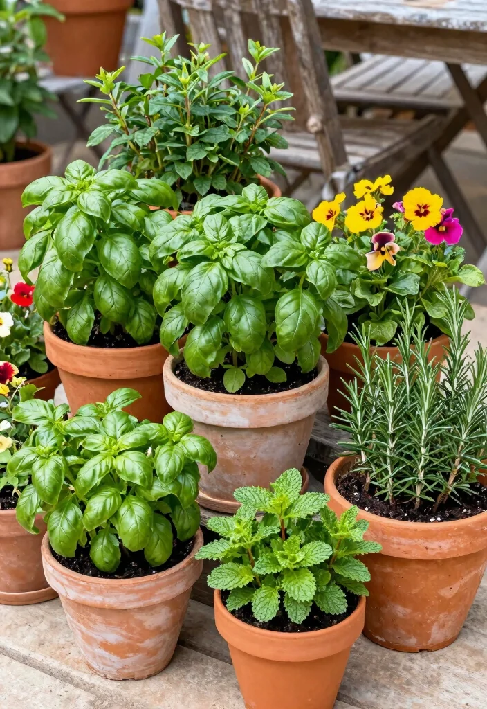 13 Natural Eco Friendly Patio Decor Inspiration 8. Herb Gardens 0