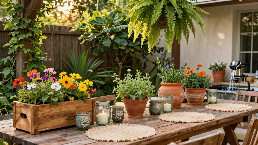 13 Natural Eco-Friendly Patio Decor Inspiration