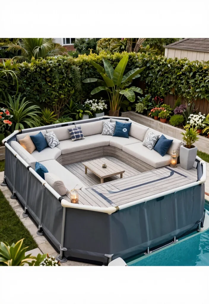 13 Smart Low Deck Ideas for Ground Level Above Ground Pools 11 13 Smart Low Deck Ideas for Ground Level Above Ground Pools 11. Customizable Modular Deck Kits 0