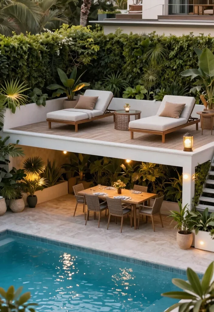 13 Smart Low Deck Ideas for Ground Level Above Ground Pools 2 13 Smart Low Deck Ideas for Ground Level Above Ground Pools 2. Multi Level Deck Design 0