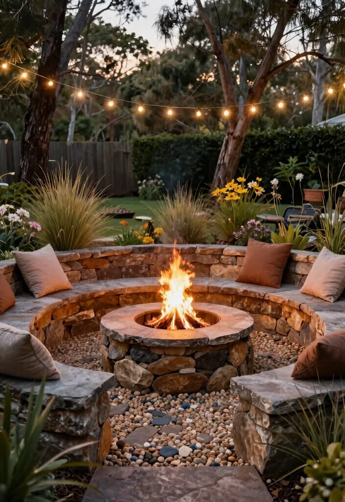 13 Stunning Fire Pit Concepts Backyard Australia Style 3 13 Stunning Fire Pit Concepts Backyard Australia Style 3. Sustainable Stone Fire Pit 0