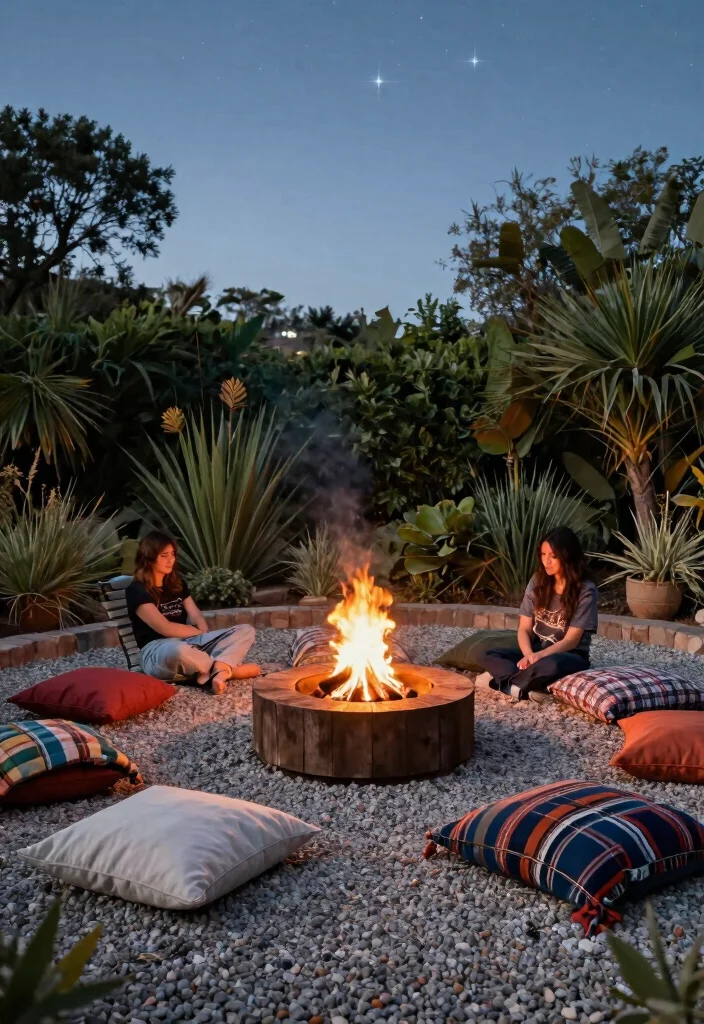 13 Stunning Fire Pit Concepts Backyard Australia Style 7 13 Stunning Fire Pit Concepts Backyard Australia Style 7. Fire Pit Surrounded by Pea Gravel 0