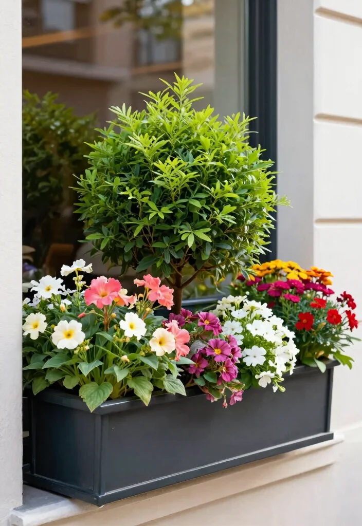 13 Stunning Window Box Ideas for Picture Windows 12 13 Stunning Window Box Ideas for Picture Windows 12. Artful Arrangement 0