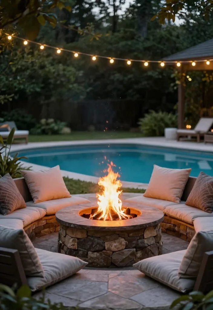 15 Beautiful Above Ground Pool That Looks Inground Hacks 10 15 Beautiful Above Ground Pool That Looks Inground Hacks 10. Add a Cozy Fire Pit 0
