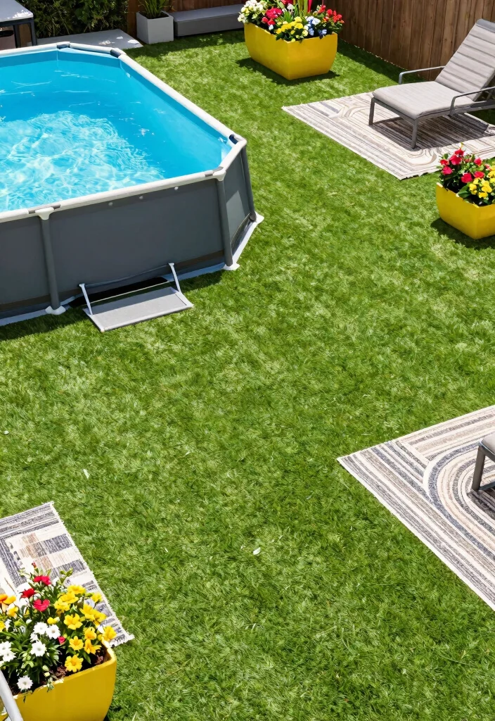 15 Beautiful Above Ground Pool That Looks Inground Hacks 5 15 Beautiful Above Ground Pool That Looks Inground Hacks 5. Use Artificial Turf for a Fresh Look 0
