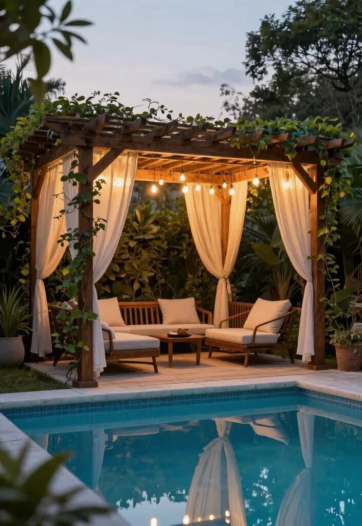 15 Beautiful Above Ground Pool That Looks Inground Hacks 7 15 Beautiful Above Ground Pool That Looks Inground Hacks 7. Incorporate a Pergola 0