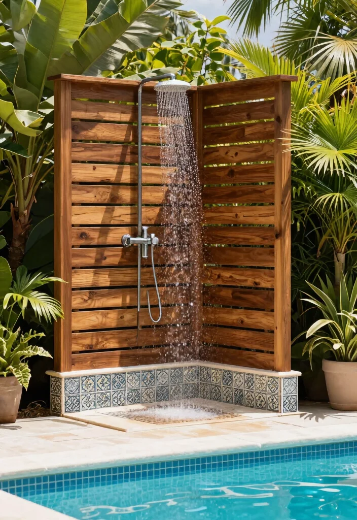 15 Beautiful Above Ground Pool That Looks Inground Hacks 9 15 Beautiful Above Ground Pool That Looks Inground Hacks 9. Create an Outdoor Shower Space 0