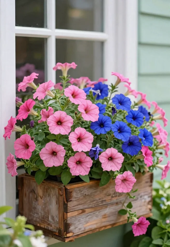 15 Beautiful Unique Window Box Designs You Must Try 1. Cascading Flower Boxes 0