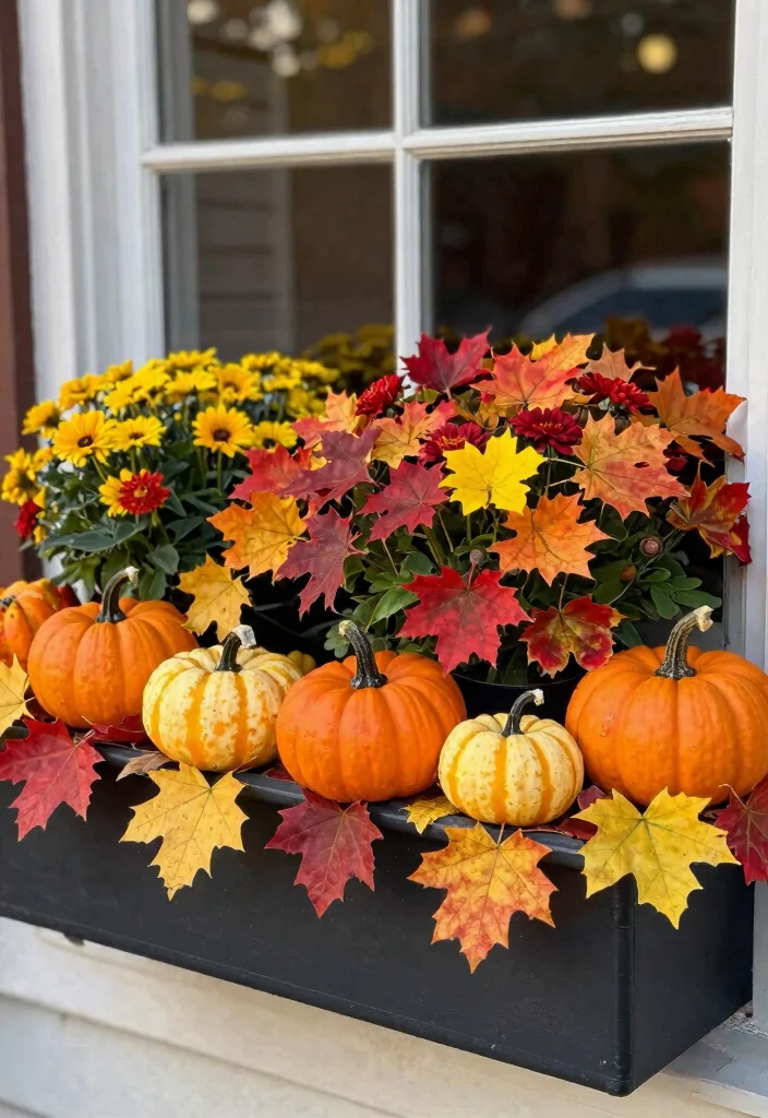 15 Beautiful Unique Window Box Designs You Must Try 12. Seasonal Displays 0