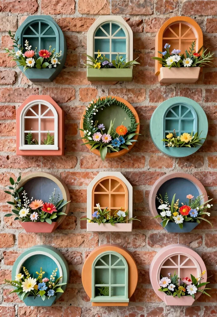 15 Beautiful Unique Window Box Designs You Must Try 15. Unique Shapes and Sizes 0