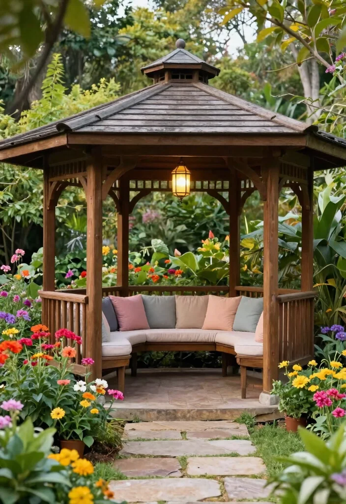 15 Best Sims 4 Gazebo Ideas for Virtual Garden Builds 1 15 Best Sims 4 Gazebo Ideas for Virtual Garden Builds 1. Cozy Corner Gazebo 0
