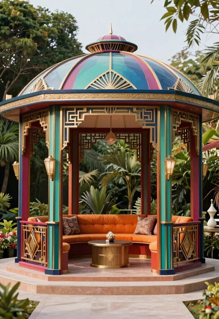 15 Best Sims 4 Gazebo Ideas for Virtual Garden Builds 10 15 Best Sims 4 Gazebo Ideas for Virtual Garden Builds 10. Art Deco Elegance Gazebo 0