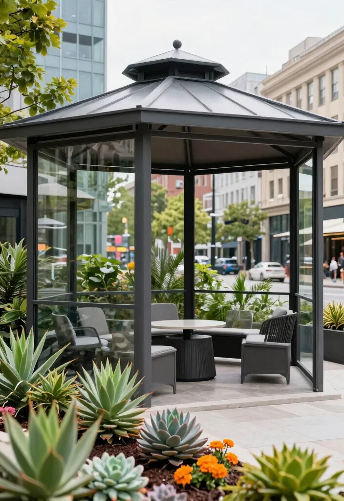 15 Best Sims 4 Gazebo Ideas for Virtual Garden Builds 14 15 Best Sims 4 Gazebo Ideas for Virtual Garden Builds 14. Urban Chic Gazebo 0